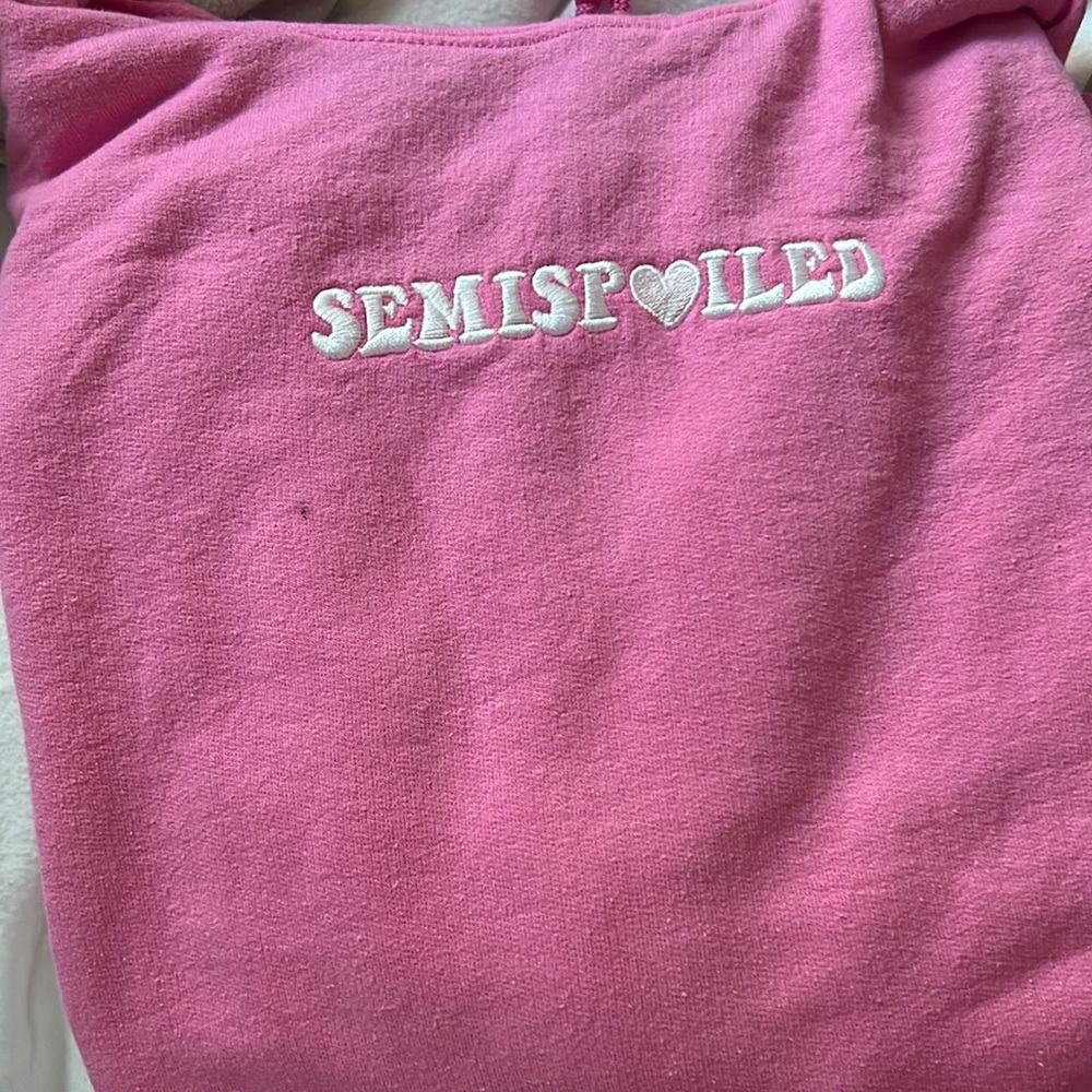 semi spoiled hoodie